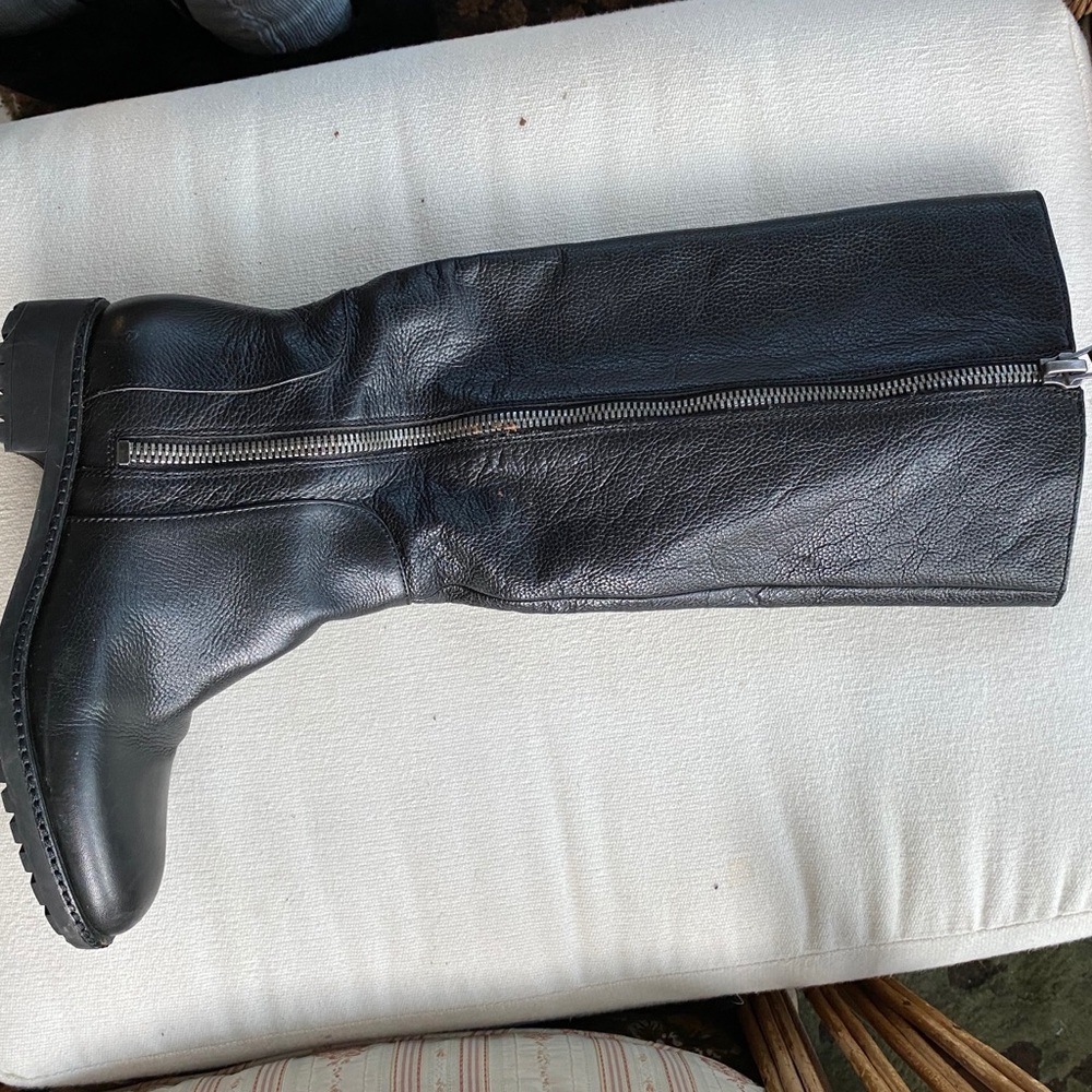 Via Spiga Tall Black Boots